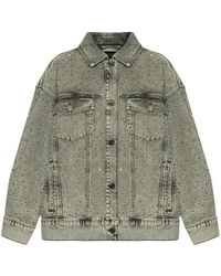Gestuz - Chaqueta vaquera de algodón stretch - Lyst