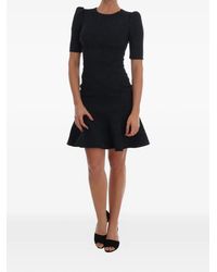 Dolce & Gabbana - Short-Sleeve Mini Dress - Lyst