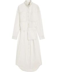 Lemaire - Belted Maxi Short Dress - Lyst