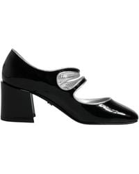 Dolce & Gabbana - Patent Leather Crystal-Embellished Pumps - Lyst
