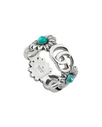 Gucci - Gg Marmont Flower Ring - Lyst