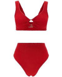 Hunza G - Nadine With Hoop Bikini - Lyst