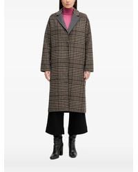 Joseph Ribkoff - Checked Collared Coat - Lyst