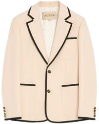 Valentino Garavani - Single-Breasted Blazer - Lyst