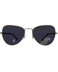 Jimmy Choo - Carol Pilot-Frame Sunglasses - Lyst