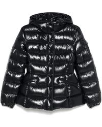 Moncler - Piumino 'Barante' Con Cappuccio Lucido - Lyst