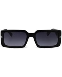 DSquared² - Lunettes De Soleil À Monture Rectangulaire - Lyst