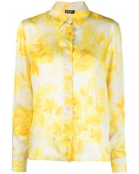 Liu Jo - Floral Print Long Sleeve Shirt - Lyst