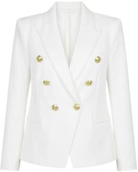 L'Agence - Marie Double-Breasted Blazer - Lyst
