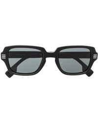 Burberry - Eckige Eldon Sonnenbrille - Lyst
