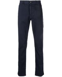 BOSS - Mid-rise Tapered-leg Trousers - Lyst
