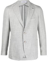 Tagliatore - Tailored Herringbone Jacket - Lyst
