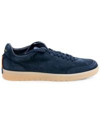 Baracuta - Suede Perforated Sneakers - Lyst