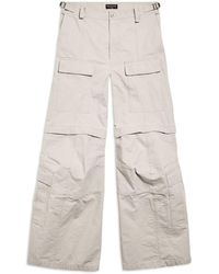 Balenciaga - Flared Cargo Trousers - Lyst