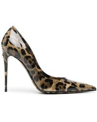 Dolce & Gabbana - Stylish Leopard Print High Heel Pumps - Lyst