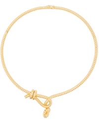 Eddie Borgo - Halskette Mit Geknotetem Seil - Lyst