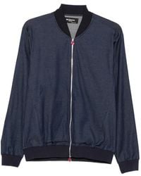 Kiton - Zip-Up Bomber Jacket - Lyst