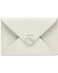 Courreges - Leather Card Holder - Lyst