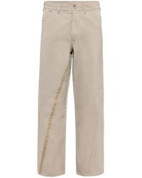 Maison Margiela - Twisted-Seam Straight-Leg Trousers - Lyst