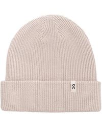 On Shoes - Ribbed-Knit Beanie Hat - Lyst