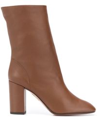 aquazzura suede ankle boots