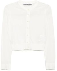 Alexander Wang - Crystal-Embellished Cropped Top - Lyst