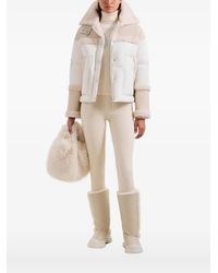 Rudsak - Shirley Shearling-Panelled Down Jacket - Lyst