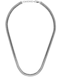 Desmo - Collar Wonder Rail En Plata De Ley - Lyst
