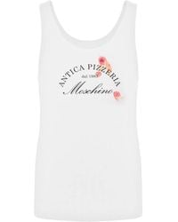 Moschino - Racerback Tank Top - Lyst