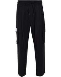 hinnominate - Drawstring-Fastening Cargo Trousers - Lyst