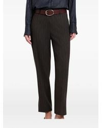 Twp - Pantalones Roberts De Lana A Rayas Diplomáticas - Lyst
