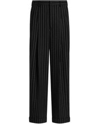 Dolce & Gabbana - Pantalon De Costume À Fines Rayures - Lyst