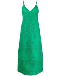 Valentino Garavani - Heavy Lace Long Dress - Lyst