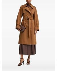 Morgan - Trench Ceinturé À Boutonnière Croisée - Lyst
