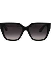 Roberto Cavalli - Gafas de sol con montura geométrica y placa del logo - Lyst