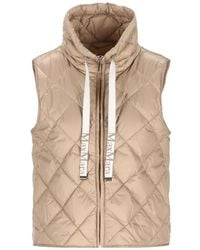 Max Mara - Diamond-Patterned Quilted Gilet - Lyst