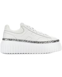 Hogan - Lace-Up Platform Sneakers - Lyst