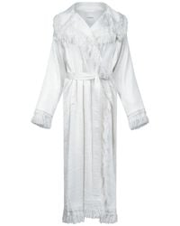 FFORME - Lise Fringe-Trim Coat - Lyst