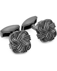 Tateossian - Twins Knot-Motif Cufflinks - Lyst