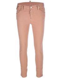 DSquared² - Vaqueros Skinny Con Parche Del Logo - Lyst