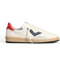 4b12 - Play New Panelled Leather Sneakers - Lyst