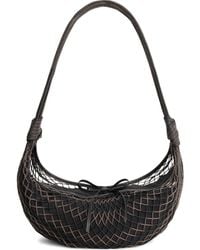Lemaire - Bolso Croissant Marron Det - Lyst
