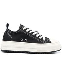 DSquared² - Logo Canvas Sneakers - Lyst