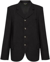 Comme des Garçons - Embellished-Button Blazer - Lyst