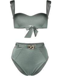 Noire Swimwear - Seashell-Charm Bikini Set - Lyst