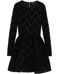 Maje - Abito Svasato Con Pizzo - Lyst