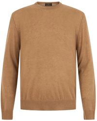 Slowear - Crew-Neck Long-Sleeve Sweater - Lyst