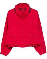 Loewe - Cotton And Silk Blouson Jacket - Lyst