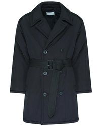 Maison Margiela - Padded Belted Coat - Lyst
