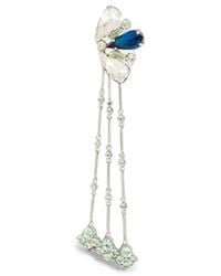 Rabanne - Crystal-Embellished Drop Earrings - Lyst